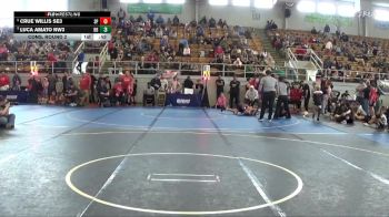 120 lbs Cons. Round 2 - Crue Willis SE3, Ascent Wrestling Club vs Luca Amato NW3, Clear Fork Elite Wrestling