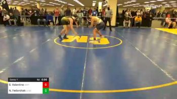 167 lbs Consolation - George Valentine, North Penn- Liberty vs Nick Fedorchak, Canon-McMillan