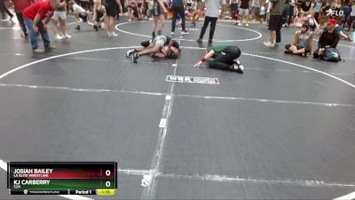 115 lbs Cons. Semi - Josiah Bailey, LA Elite Wrestling vs KJ Carberry, C2X