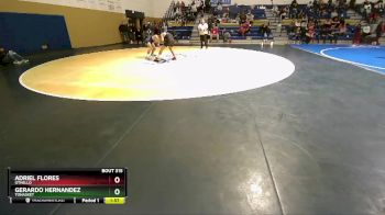 132 lbs Semifinal - Adriel Flores, Othello vs Gerardo Hernandez, Tonasket