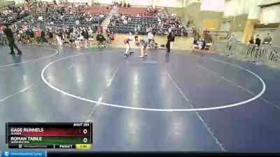 187 lbs Round 3 - Gage Runnels, Alaska vs Roman Tabile, Washington