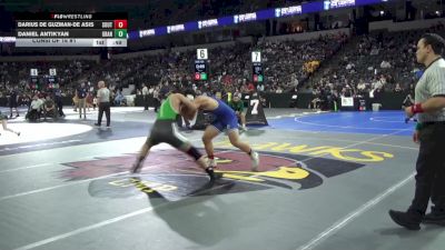 190 lbs Consi Of 16 #1 - Darius De Guzman-De Asis, South San Francisco (CC) vs Daniel Antikyan, Granada Hills (LA)