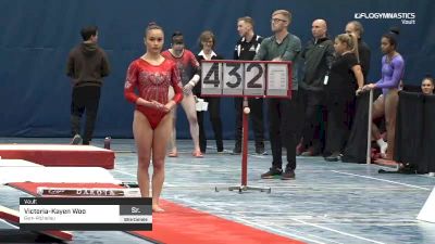 Victoria-Kayen Woo - Vault, Gym-Richelieu - 2019 Elite Canada - WAG