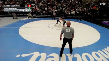 6A 120 lbs Cons. Round 3 - Hayden Ballantyne, Westlake vs Joseph Salazar, Syracuse