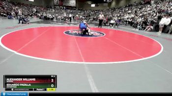 2A 157 lbs Cons. Semi - Alexander Williams, Beaver vs Eduardo Padilla, Enterprise