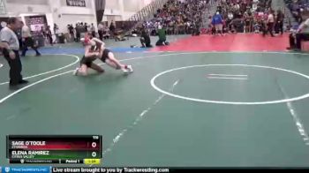 116 lbs Champ. Round 2 - Sage O`toole, Etiwanda vs Elena Ramirez, Citrus Valley