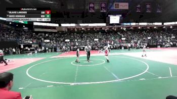 75 lbs Champ. Round 1 - Blake Landies, CHW2 vs Niko Kokkas, WSW1