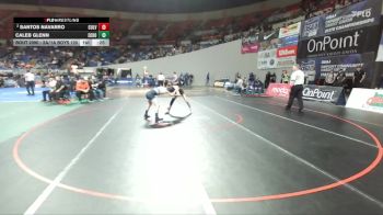 2A/1A Boys 120 Cons. Round 2 - Santos Navarro, Culver Boys vs Caleb Glenn, Echo Boys