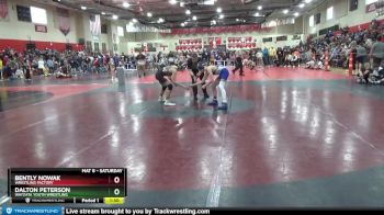 100 lbs Round 1 - Bently Nowak, Wrestling Factory vs Dalton Peterson, Wayzata Youth Wrestling
