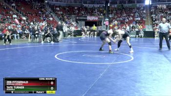 3A-138 lbs Cons. Round 2 - Zeb Fitzgerald, Dowling Catholic vs Tate Turner, Norwalk