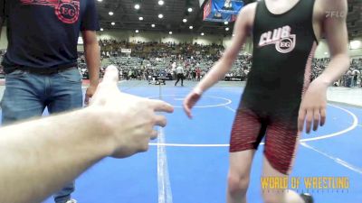 90 lbs Consi Of 16 #2 - Kellen Hundersmarck, Small Town Wrestling vs Dax Nakagawa, Valley Vandals