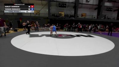 Junior Boys GR - 126 lbs Cons. Round 3 - Harley Hardison, OR vs Tiernen Rimmasch, WA