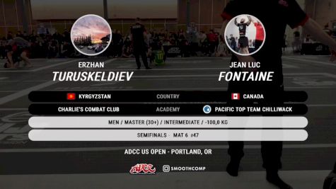 Jean Luc Fontaine vs Erzhan Turuskeldiev 2026 ADCC Portland Open