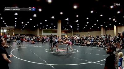 120 lbs Round 2 (4 Team) - Danielle Selman, TWA #1 vs Sarah Walsh, RPA Blockbusters