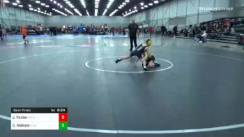 58 lbs Semifinal - Jett Foster, Mn Elite vs Dane Malone, X-calibur