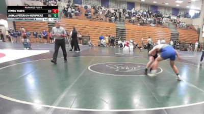 190 lbs Champ. Round 1 - Joshua Peterson-Hernandez, Eastlake vs Owen Thies, Corona Del Sol