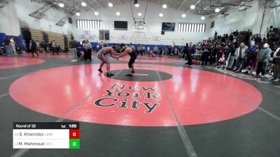 190 lbs Round Of 32 - Samandar Khamidov, James Madison-PSAL vs Mohanad Mahmoud, Tottenville-PSAL