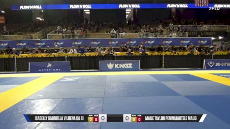 Isabelly Gabriella Vilhena Da Si vs Maile Taylor Peninatautele Maug 2026 Pan Kids Jiu-Jitsu IBJJF Championship