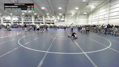 88 lbs Round Of 16 - Sean Oldmixon, Falcons/Taunton vs Andrew Braunagel, Newtown