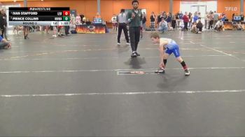 50/55/60 Round 3 - Ivan Stafford, LA Elite Wrestling vs Prince Collins, Mighty Warriors Wrestling Acad