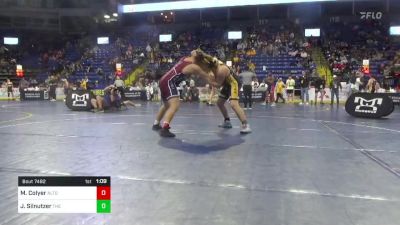 195 lbs Consy 4 - Michael Colyer, Altoona vs Joshua Silnutzer, The Kiski School