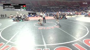 6A Boys 106 lbs Cons. Round 2 - Kavin Yamada, Clackamas Boys vs Theodore Vohs, Roosevelt Boys