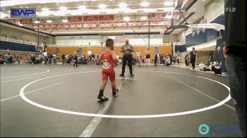 43 lbs 3rd Place - Josiah Rosas 3, OKC Saints Wrestling vs Case Combs, Cowboy Wrestling Club