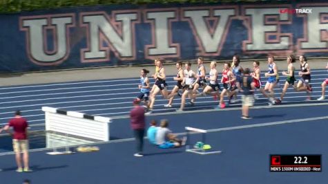 Men's 1500m Unseeded, Heat 8