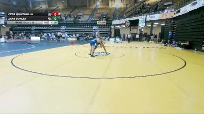 125 lbs Cons. Round 7 - Zane Donley, Pratt CC vs Czar Quintanilla, EAP OTC