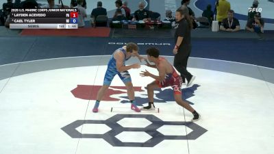175 lbs Semis - Layden Acevedo, Pennsylvania vs Cael Tyler, Michigan