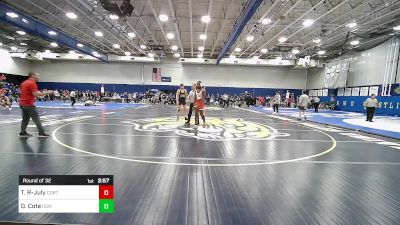 165 lbs Round Of 32 - Tristian Robinson-July, Cortland vs Derek Cote, Southern Maine