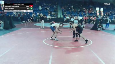 165 lbs Consi Of 32 #1 - Nataniel Estrada, North Andover vs Toby Himes, Mt. Anthony Union