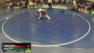 79 lbs Cons. Round 4 - Atlas Trout, Wasatch WC vs Thomas McCoy, Northside Wrestling Club