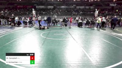 70 lbs Quarterfinal - Madison Campbell, Hillsborough Raiders vs Dani Schlachter, Utwa