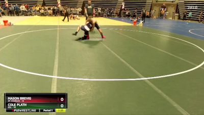 150 lbs Semis & 1st Wrestleback (8 Team) - COLE PLATH, GSL vs MASON BREVIG, St. Charles