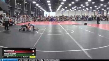 105 lbs Round 1 (6 Team) - Chris Huerta, Team California vs Brady Hand, Virginia Hammers