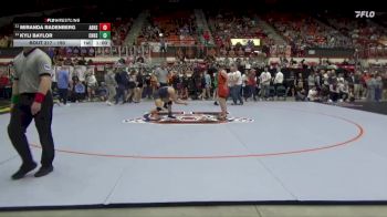 190 lbs Cons. Round 1 - Kyli Baylor, Chanute Hs vs Miranda Radenberg, Abilene HS