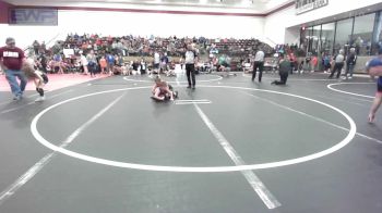 66 lbs Consi Of 4 - Boston Soto, Chandler Takedown Club vs Temperance Lehew, Cowboy Wrestling Club