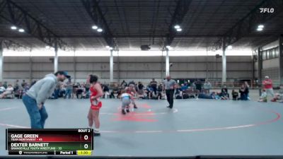 83 lbs Round 1 (4 Team) - Gage Green, Team Northwest vs Dexter Barnett, Grangeville Youth Wrestling