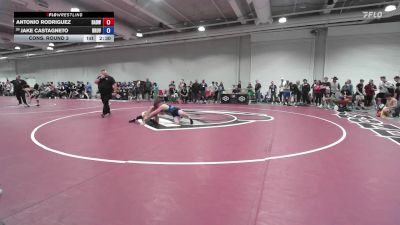 61 lbs Cons. Round 3 - Antonio Rodriguez, Bay Area Dragons Wrestling Club vs Jake Castagneto, Brunson UVRTC