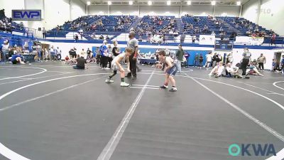 90 lbs Rr Rnd 3 - Sawyer McDaniel, Newcastle Youth Wrestling vs Creed Rolan, Standfast OKC