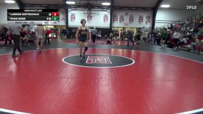 120 lbs Round 5 - Landon Gottschalk, Dubuque Hempstead vs Ryan Rose, Burlington Notre Dame