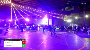 61 lbs Consi Of 8 #1 - Wyatt Bland, Lockjaw WC vs Sebastian Castillo, Takedown Elite