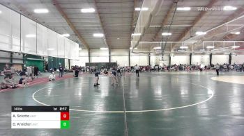 141 lbs Consi Of 16 #2 - Anthony Sciotto, United States Naval Academy vs David Kreidler, United States Naval Academy