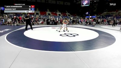 106 lbs Champ. Rd Of 64 - Jack Stonebraker, PA vs Maddox Taft, WA