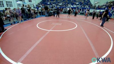 90 lbs Round Of 16 - Liam Nelson, Piedmont vs Julietta Valencia, Midwest City Bombers Youth Wrestling Club