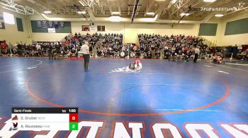 160 lbs Semifinal - Gavin Gruber, Keene vs Anthony Rousseau, Timberlane