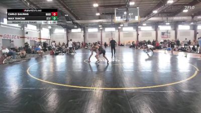 135 lbs Round 2 (12 Team) - Max Tancini, Steller Trained Jet vs Carlo Salinas, Mat Assassins Red