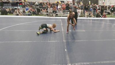 100 lbs Cons. Rd Of 16 - Caleb Heyder, Sanderson Wrestling Academy vs Caleb Frease, Cardinal Wrestling Club
