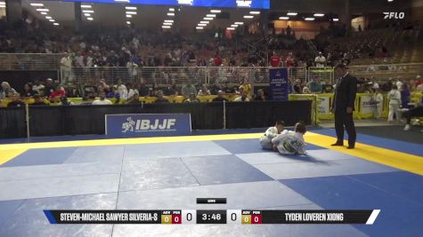 Tyden Loveren Xiong vs Steven-Michael Sawyer Silveria-S 2025 Pan Kids Jiu-Jitsu IBJJF Championship